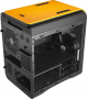 PC case Micro ATX without PSU Aerocool DS CUBE ORANGE, USB3.0