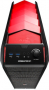 PC case AeroCool X-PREDATOR X1 Devil Red, 2xUSB 3.0, fan controller