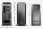 be quiet! Silent Base 800 Window, orange, ATX, micro-ATX, mini-ITX case