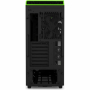 NZXT computer case H440 black-green with window