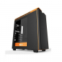 NZXT computer case H440 black-orange with window