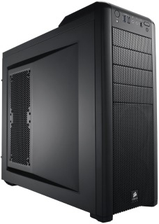 PC case w/o PSU Corsair Carbide 400R, Midtower, 3 x 120mm fans