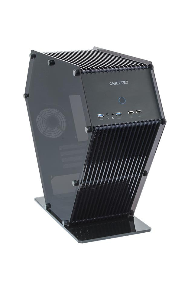 Chieftec case UNI series SJ-06B mATX, USB 3.0