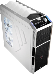 PC case AeroCool X-PREDATOR X1 White, 2xUSB 3.0, fan controller