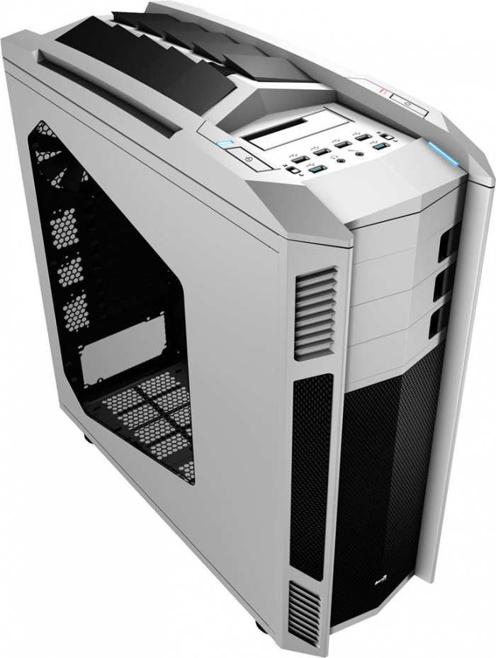 Aerocool case E-ATX X-PREDATOR II WHITE, 1.0mm SECC, for XL-ATX Motherboard