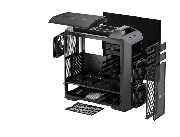 PC case Cooler Master MasterCase Pro 5, side panel window, USB 3.0