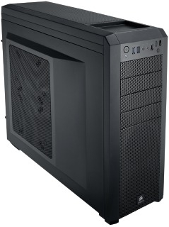 Corsair computer case Carbide Series 500R Mid-Tower Gaming Chassis black
