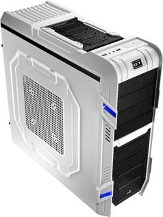 PC case without PSU Aerocool GT-R WHITE EDITION, USB3.0, 0.7 SECC