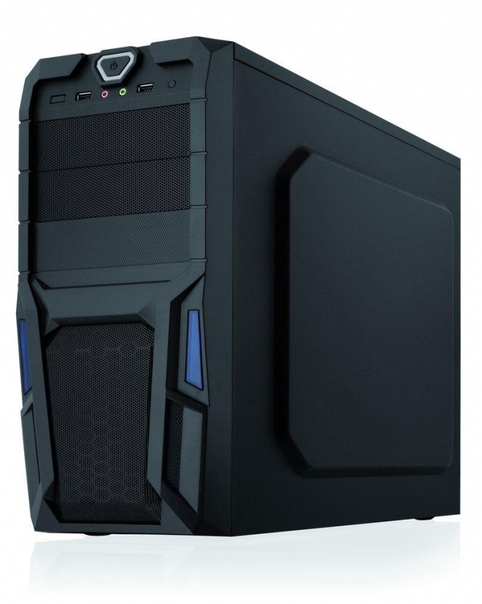 PC case w/o PSU iBOX Force 1804, Black