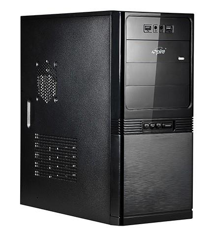 PC case Spire MANEO 1075B, black, PSU 420W