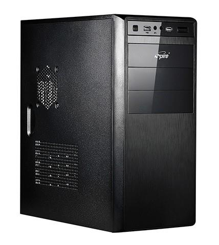 PC case Spire MANEO 1076B, black, PSU 420W