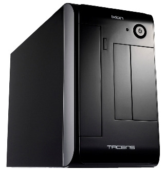 Tacens case ITX IXION, black (w 300W PSU)