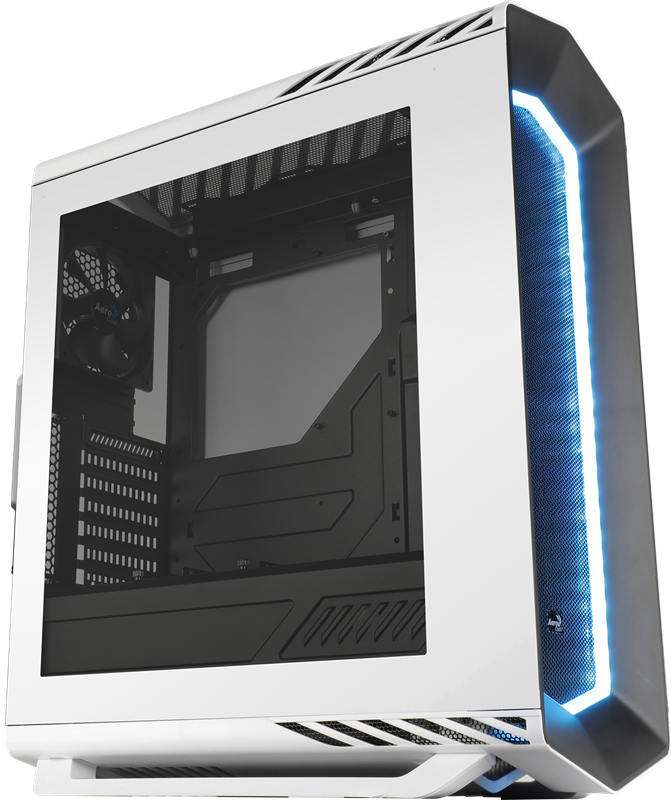 PC case ATX without PSU Aerocool P7 C1 WHITE STANDARD, USB3.0